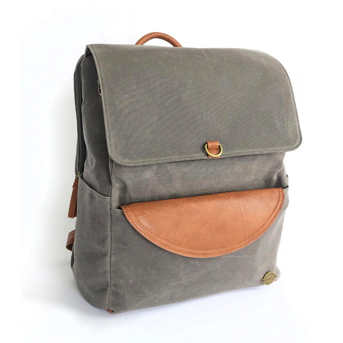 Momkindness Duo Backpack | Grey