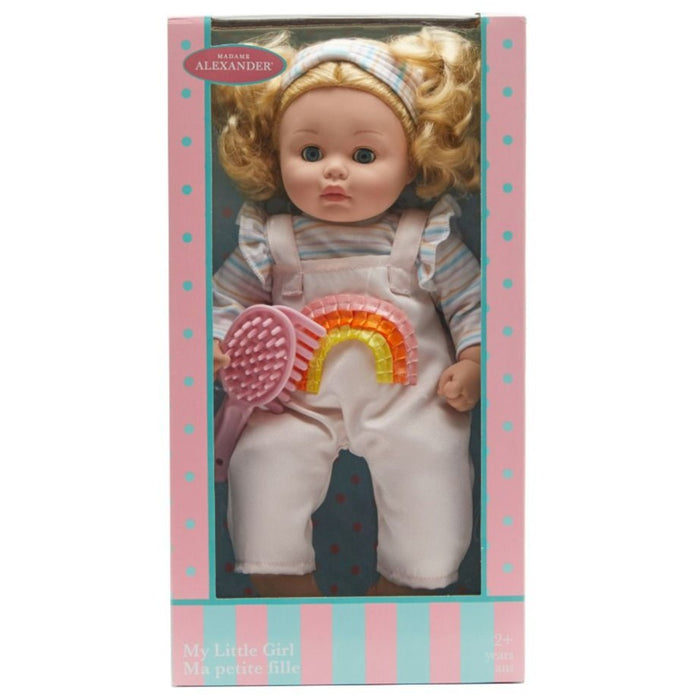 Madame Alexander My Little Girl Rainbow Overalls Doll