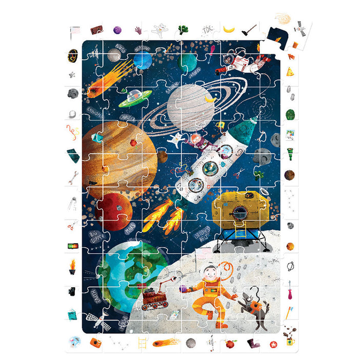Banana Panda Observation Puzzle Space
