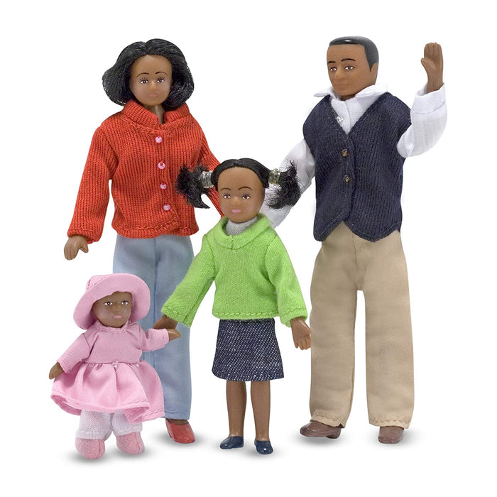 Melissa & Doug Victorian Doll Family - African American