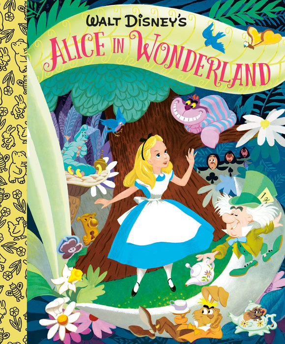 Alice In Wonderland Little Golden Book