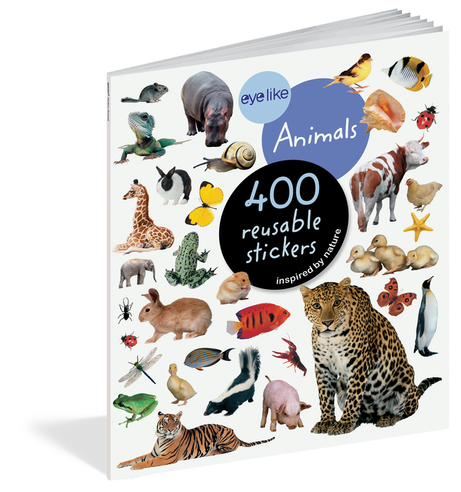 Eyelike Animals Sticker Book