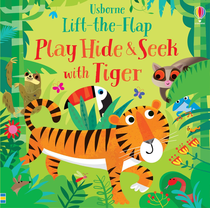 Lift-the-Flap Play Hide & Seek with Tiger Book