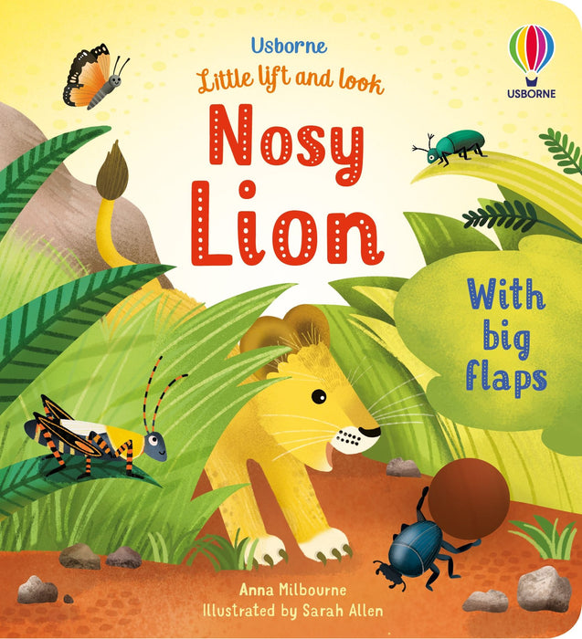 Little Lift and Look Nosy Lion Book