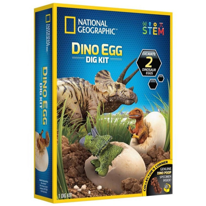 Discover with Dr. Cool National Geographic Dino Egg Dig Kit