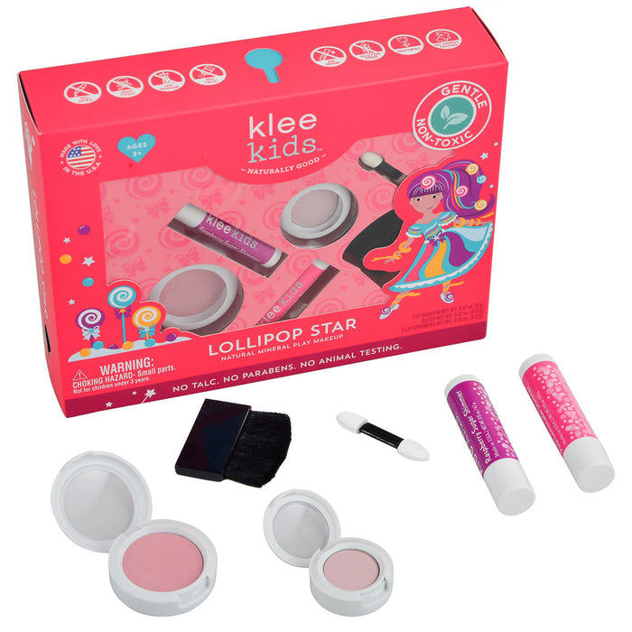 Klee Naturals Lollipop Star Natural Play Makeup Kit