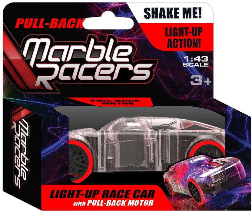 Skullduggery Marble Racer Pull Back Car | Red