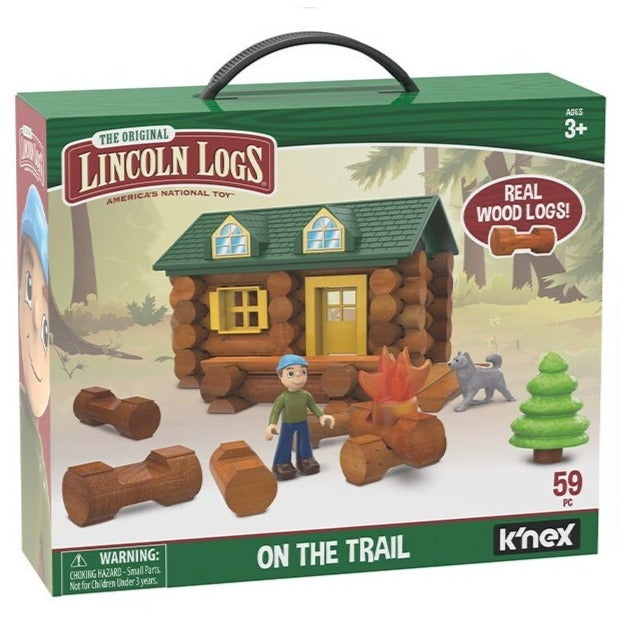 Lincoln Logs 59-Piece On the Trail Set