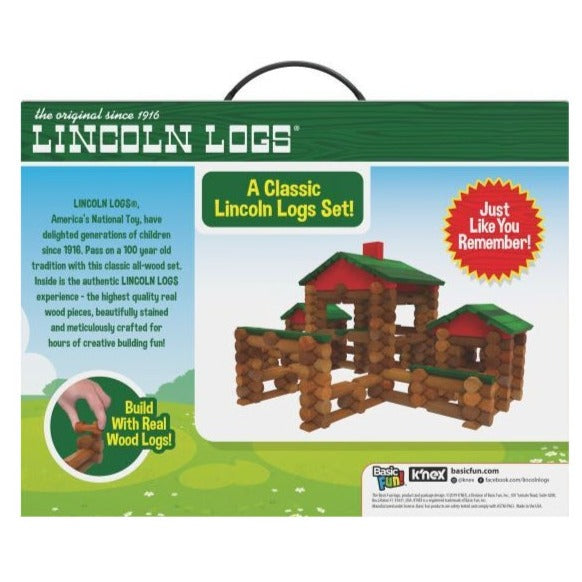 Lincoln Logs 268 pc - Classic Farmhouse