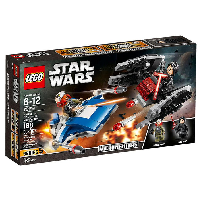 Lego Star Wars A-Wing vs TIE Silencer
