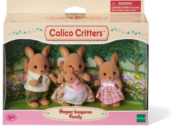 Calico Critters Hopper Kangaroo Family
