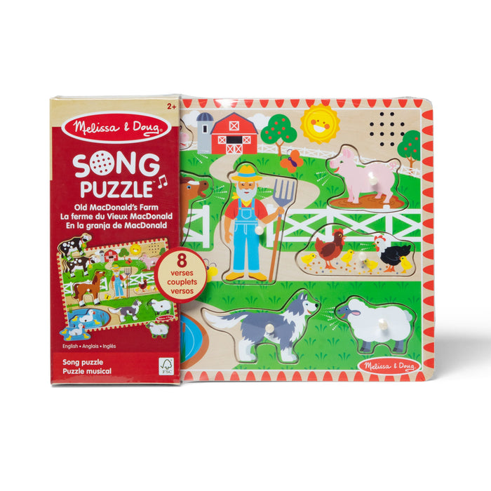 Melissa & Doug Old MacDonald’s Farm Sound Puzzle
