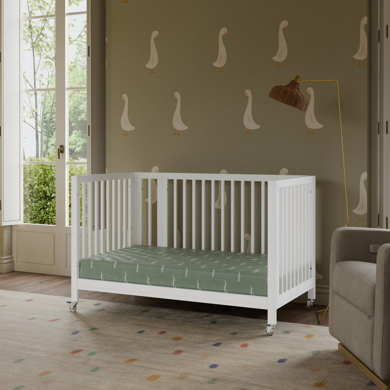 Babyletto Rolli 9-in-1 Convertible All-Stages Crib with Bassinet & Toddler Bed Conversion Kits