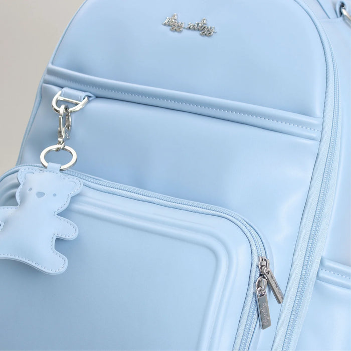 Itzy Ritzy Teddy Blue Boss Plus Backpack Diaper Bag