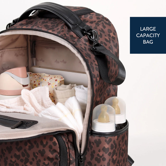 Itzy Ritzy Boss Plus Backpack | Leopard
