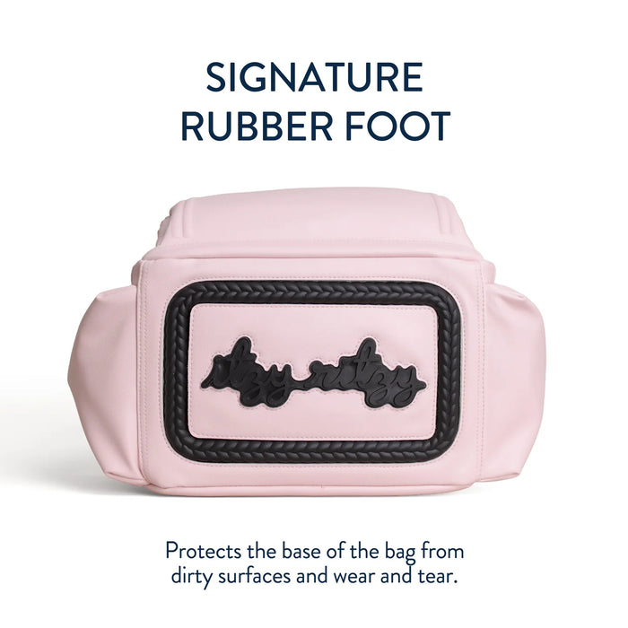 Itzy Ritzy Ribbons & Roses Boss Plus Backpack Diaper Bag