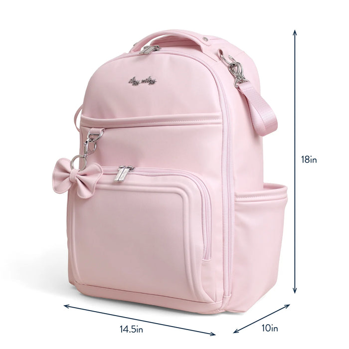 Itzy Ritzy Ribbons & Roses Boss Plus Backpack Diaper Bag