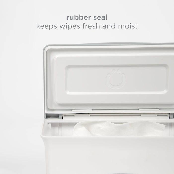 Ubbi Taupe Wipes Dispenser