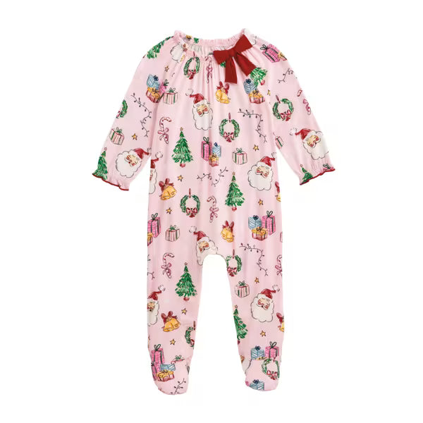 Mud Pie Pink Christmas Sleeper