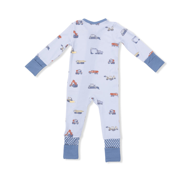 Angel Dear Construction Vehicles Romper