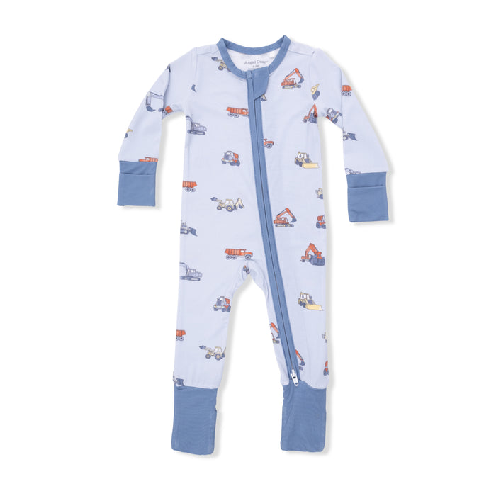 Angel Dear Construction Vehicles Romper