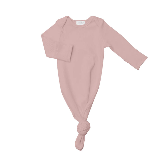 Angel Dear Silver Pink Knotted Gown 0-3M