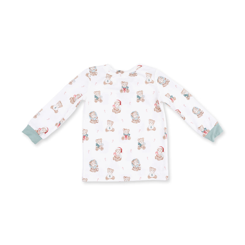 Angel Dear Christmas Teddy Bears L/S Loungewear Set