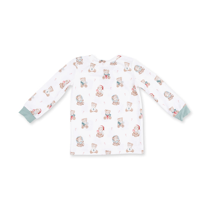 Angel Dear Christmas Teddy Bears L/S Loungewear Set