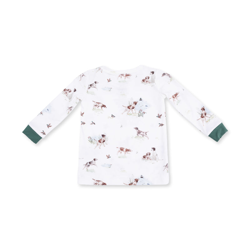 Angel Dear Pointer Pups and Duck Buddies Loungewear Set