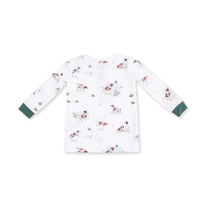 Angel Dear Pointer Pups and Duck Buddies Loungewear Set