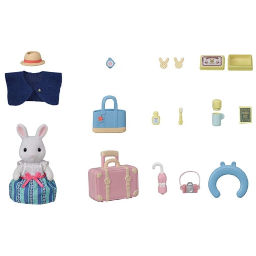 Calico Critters Weekend Travel Set -Snow Rabbit Mother