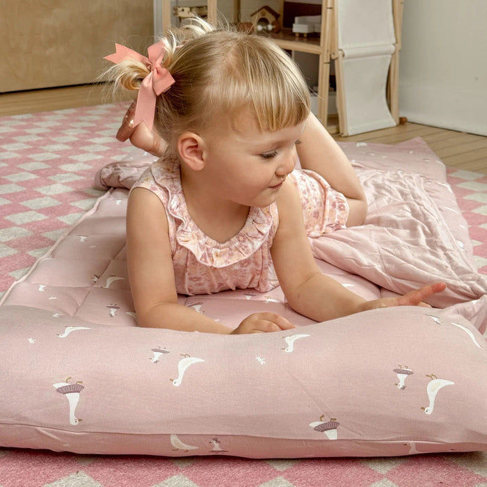 Gunamuna Swaddle Sleep Sack Tutu Goose Pink