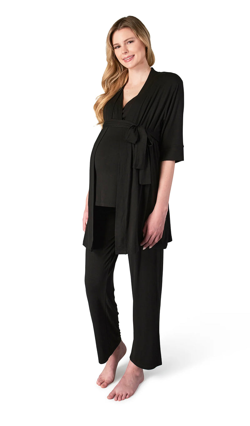 Everly Grey Analise 5-Piece PJ Set | Black