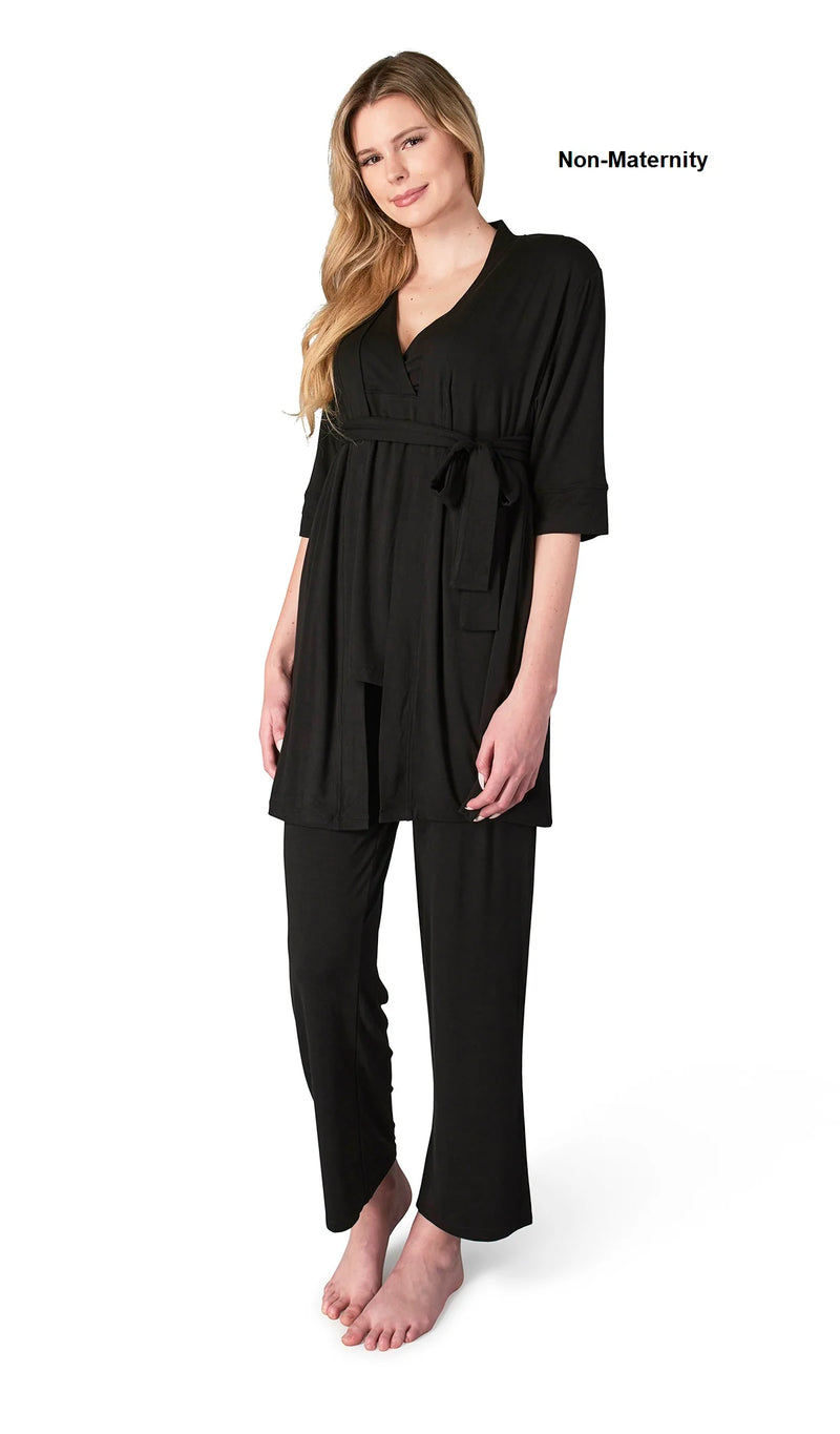 Everly Grey Analise 5-Piece PJ Set | Black