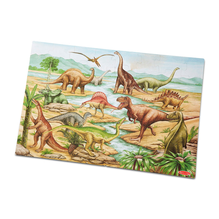 Melissa & Doug Dinosaurs Floor Puzzle -48 pcs
