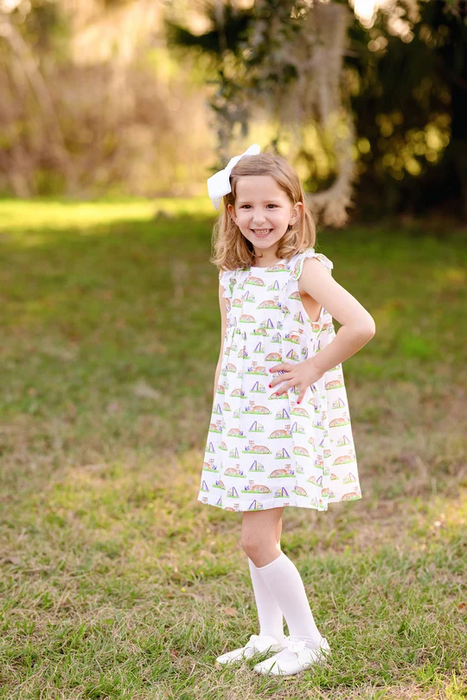 Nola Tawk Mascot Mania In Louisiana Organic Muslin Dress
