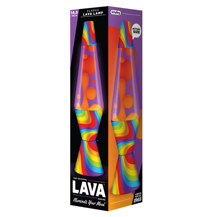 Schylling Orange/Purple Lava Lamp