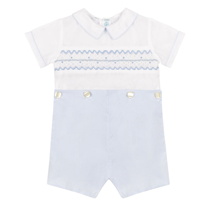 Feltman Bros Boys Wave Smocked Bodysuit