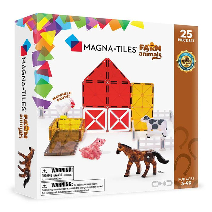 Magna-Tiles Farm Animals 25 Pc Set
