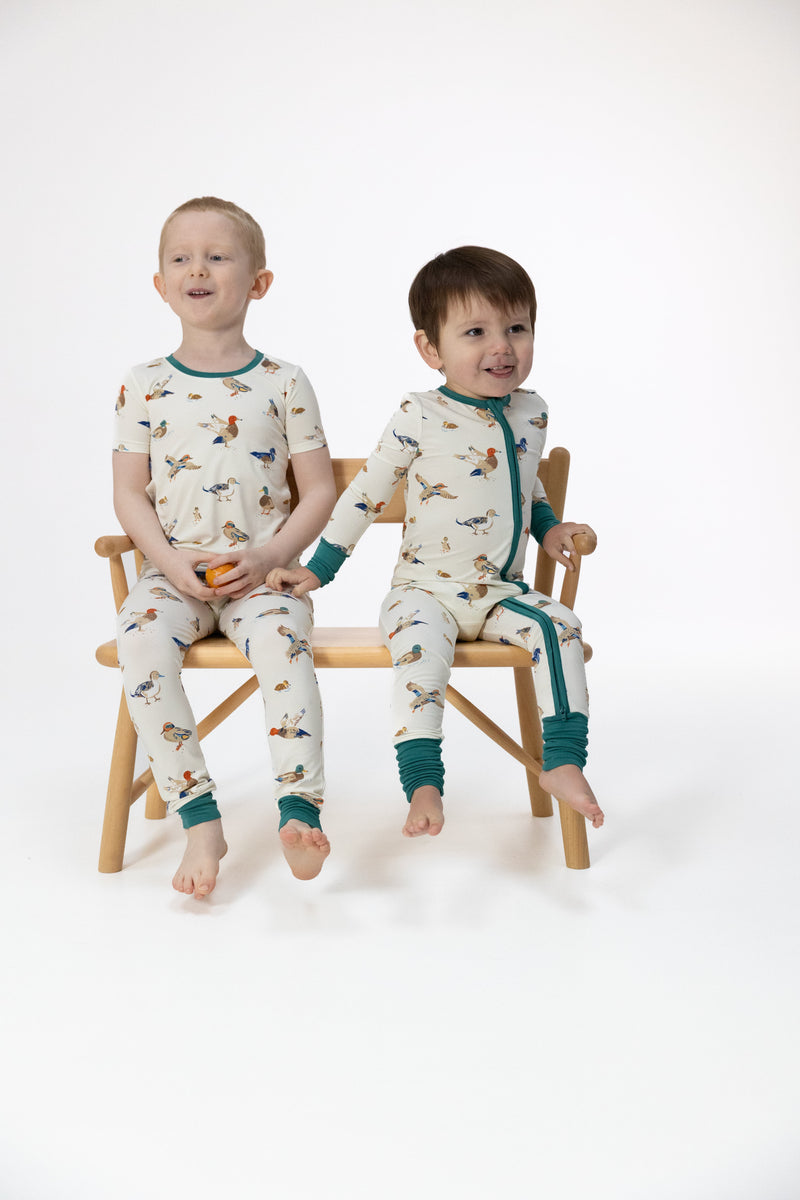 Angel Dear Ducks Convertible Romper