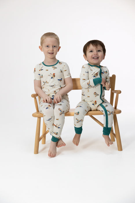 Angel Dear Ducks Convertible Romper