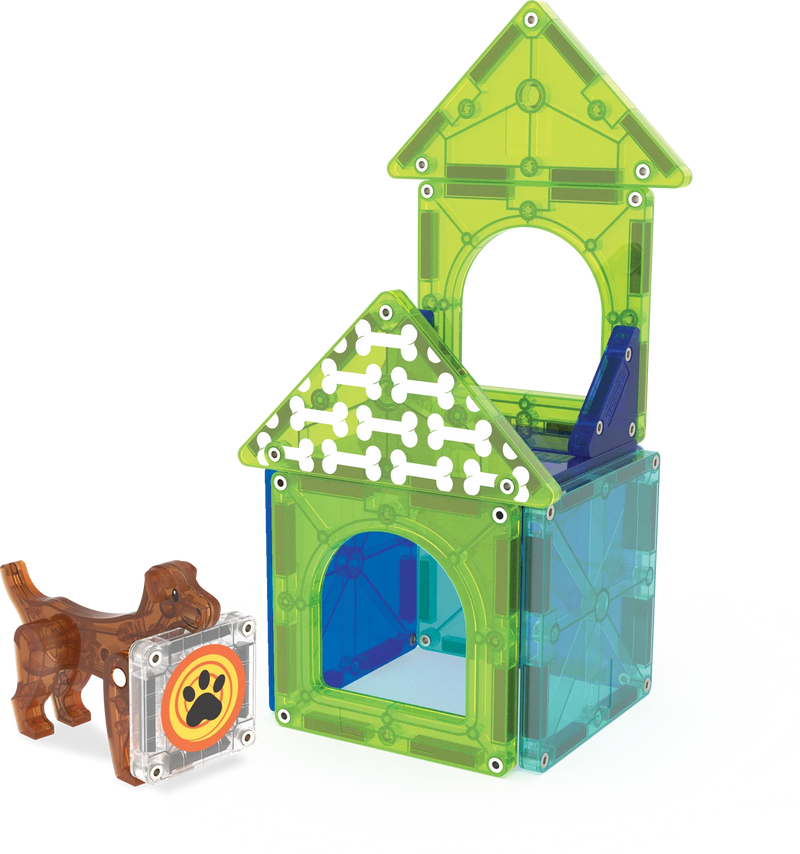 Magna-Tiles Dog house 13 Pc Set