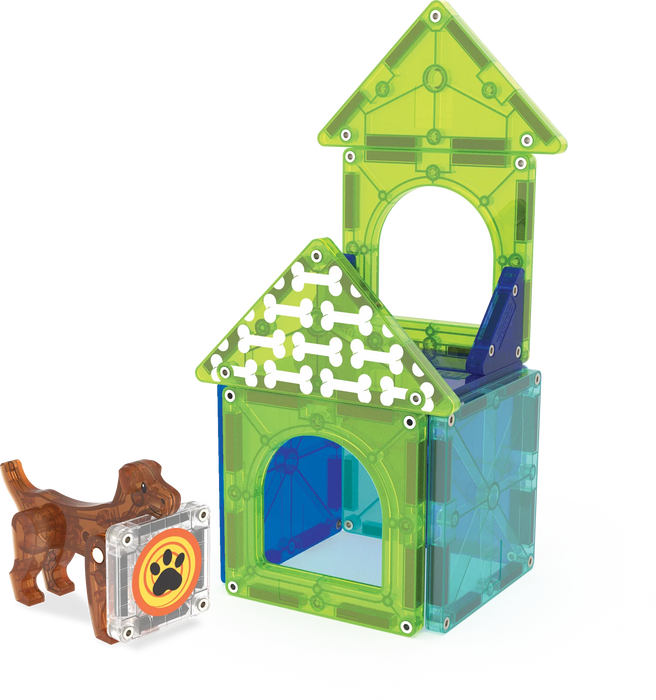 Magna-Tiles Dog house 13 Pc Set