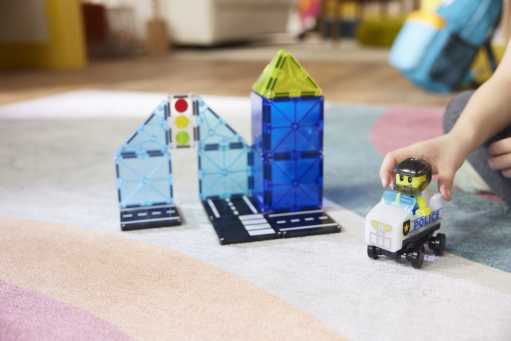 Magna-Tiles Police Patrol 20 Piece Set
