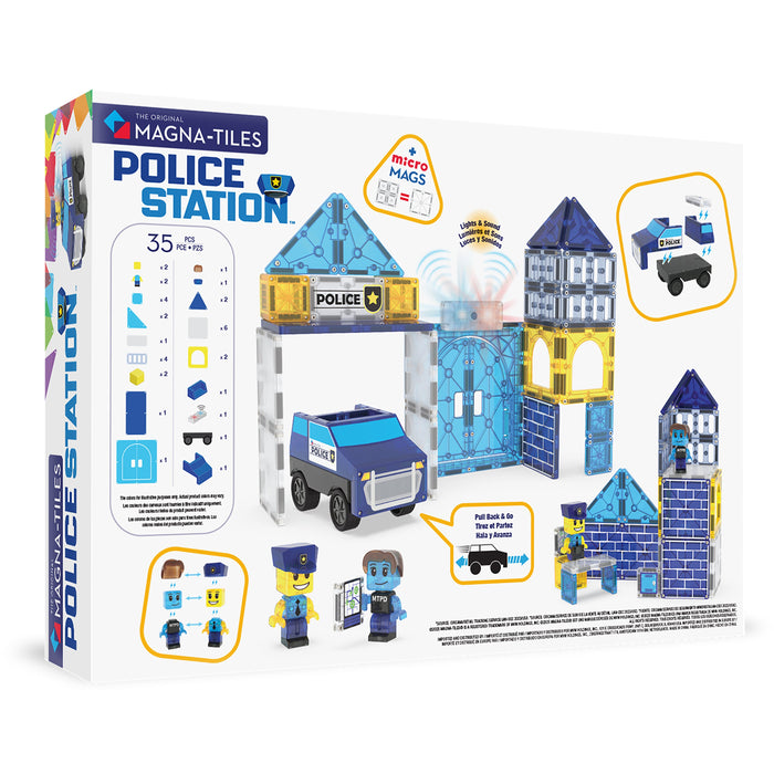 Magna-Tiles Police Station 35pc Set