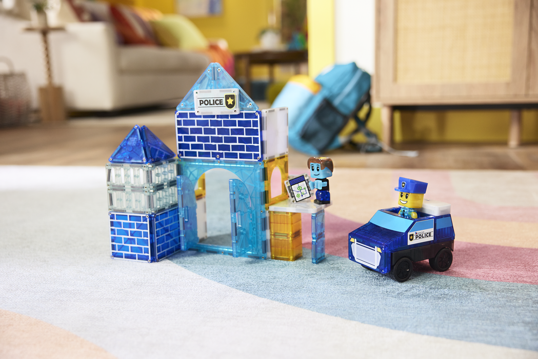 Magna-Tiles Police Station 35pc Set