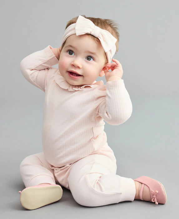 Little Me Pink Bodysuit Pant Set
