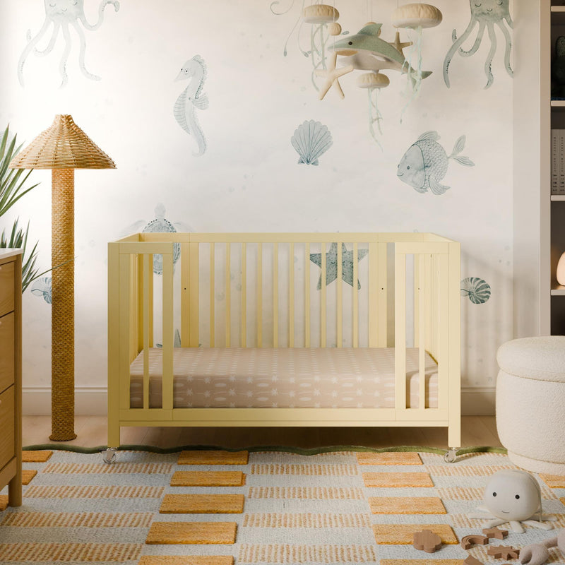 Babyletto Rolli 9-in-1 Convertible All-Stages Crib with Bassinet & Toddler Bed Conversion Kits