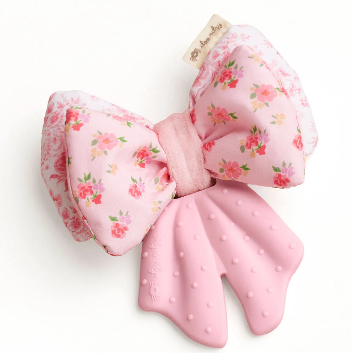 Itzy Ritzy Teensy Pink Crinkle Bow