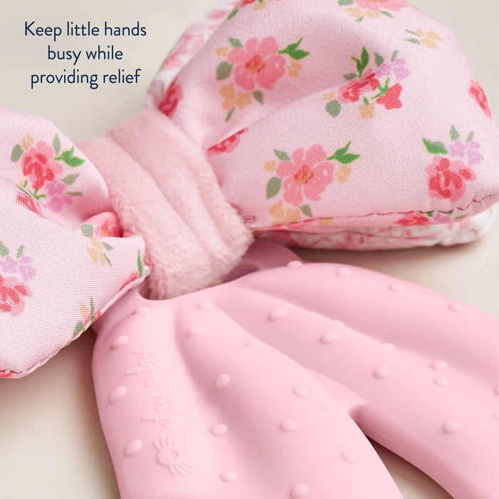 Itzy Ritzy Teensy Pink Crinkle Bow